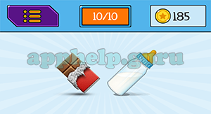 EmojiNation: Emojis Chocolate, Bottle Answer