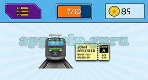 EmojiNation: Emojis Train, Ticket Answer