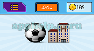 EmojiNation: Emojis Ball, Building with H Answer