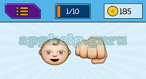 EmojiNation: Emojis Baby, Fist Answer