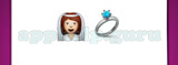 Guess The Emoji: Emojis Bride, Diamond ring Answer