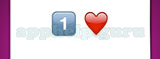 Guess The Emoji: Emojis Number one, Red heart Answer