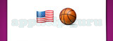 Guess The Emoji: Emojis North American flag, Basketball Answer