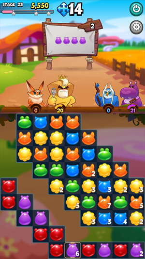 Puzzle x Heroes Screenshot 2
