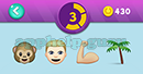 Emojination 3D: EmojiBooks 2 Puzzle 3 Monkey, Boy, Muscle, Tree Answer