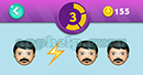 Emojination 3D: EmojiMovies 4 Puzzle 3 Man, Lightning, Man, Man Answer