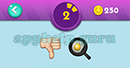 Emojination 3D: Level 11 Puzzle 2 Thumbs Down, Half Fried Egg Answer