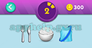 Emojination 3D: Level 26 Puzzle 2 Spoons, Dish, Skirts Answer