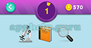 Emojination 3D: Level 29 Puzzle 1 Microscope, Books, Magnefying Glass Answer