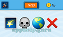 EmojiNation: Emojis Star, Skull, Earth, X Answer