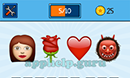 EmojiNation: Emojis Girl, Flower, heart, Devil Answer