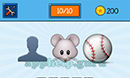 EmojiNation: Emojis Shadow, Mouse, Baseball Answer