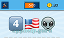 EmojiNation: Emojis 4, Flag, Alien Answer