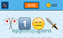 EmojiNation: Emojis Flags, 1, Face, Sword Answer