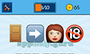EmojiNation: Emojis Door, Arrow, Girl, Not 18 Answer