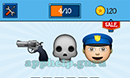 EmojiNation: Emojis Gun, Skull, Police Answer