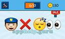 EmojiNation: Emojis Police, Cross, Zzz, Eyes Answer
