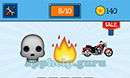 EmojiNation: Emojis Skull, Fire, Motorcycle Answer