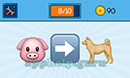 EmojiNation: Emojis Pig, Right Arrow, Dog Answer