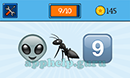 EmojiNation: Emojis Alien, Ant, 9 Answer