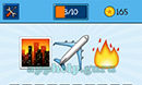 EmojiNation: Emojis City, Plane, Fire Answer