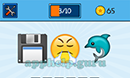 EmojiNation: Emojis Disk, Angry Face, Dolphin Answer