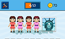 EmojiNation: Emojis 2 girls, 2 girls, Statue Answer