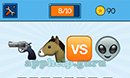 EmojiNation: Emojis Gun, Horse, VS, Alien Answer