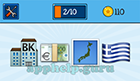 EmojiNation: Emojis Bank, Euros, Island, Greek Flag  Answer