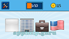 EmojiNation: Emojis White Square, Building, Briefcase, USA Flag  Answer