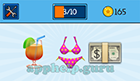 EmojiNation: Emojis Cocktail, Bikini/Swimsuit, Money Answer