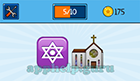 EmojiNation: Emojis Star of David, Church Answer