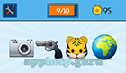 EmojiNation: Emojis Camera, Gun, Tiger, World Map (Focused on Africa) Answer