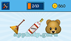 EmojiNation: Emojis eird Guitar, Vodka, Bear  Answer