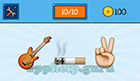 EmojiNation: Emojis Guitar, Smoke, Peace Answer
