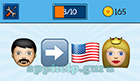 EmojiNation: Emojis Man, Arrow, USA Flag, Princess Answer