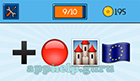 EmojiNation: Emojis Plus, Red Ball, Castle, Flag Answer