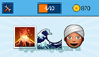 EmojiNation: Emojis Volcano, Wave, Turban Man  Answer