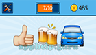 EmojiNation: Emojis Thumbs Up, Beears, Car  Answer