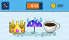 EmojiNation: Emojis Crown, Unbrella, Tea  Answer