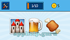 EmojiNation: Emojis Castle, Beer, Meat on Bone  Answer