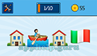EmojiNation: Emojis House, Boat, House, Italian Flag  Answer