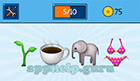 EmojiNation: Emojis Plant, Cup of Tea, Elephant, Swimsuit (Bikini)  Answer