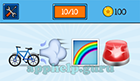 EmojiNation: Emojis Bike, Smoke, Rainbow, Red Light  Answer