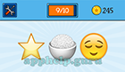 EmojiNation: Emojis Star, Rice, Content Face  Answer